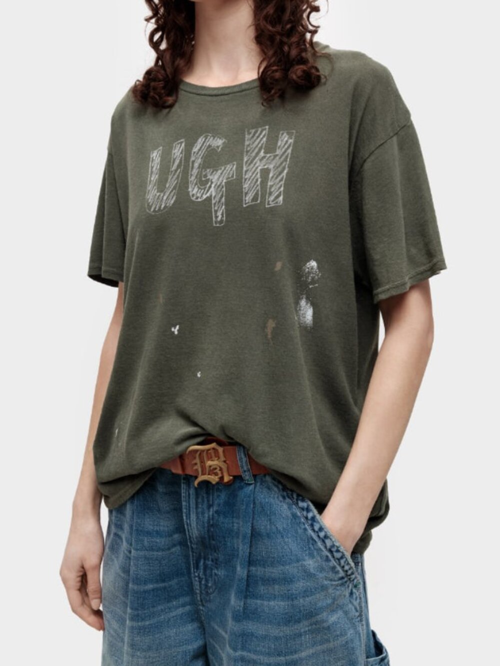 R13 NWOT Ugh graphic T-shirt S